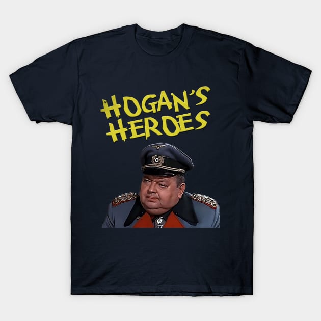 Hogan's Heroes, General Albert Burkhalter T-Shirt by CS77